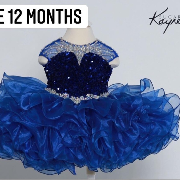 Johnathan Kayne Dresses Sugar Kayne Cupcake Pageant Gown 2 Months